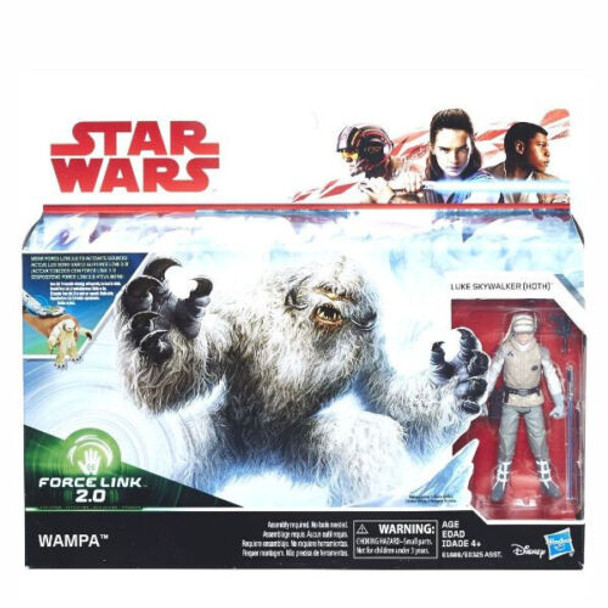 Star Wars Force Link Wampa and Luke Skywalker Action figure