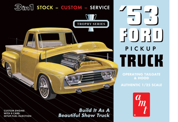 AMT882 - 1/25 1953 FORD PICKUP  MODEL KIT