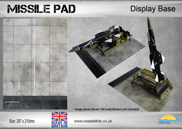 Coastal Kits CKS212 - Missile Pad Display Base