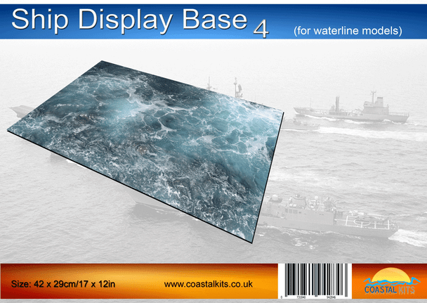 Coastal Kits CKS223 - Ship Display Base 4 (for waterline models)
