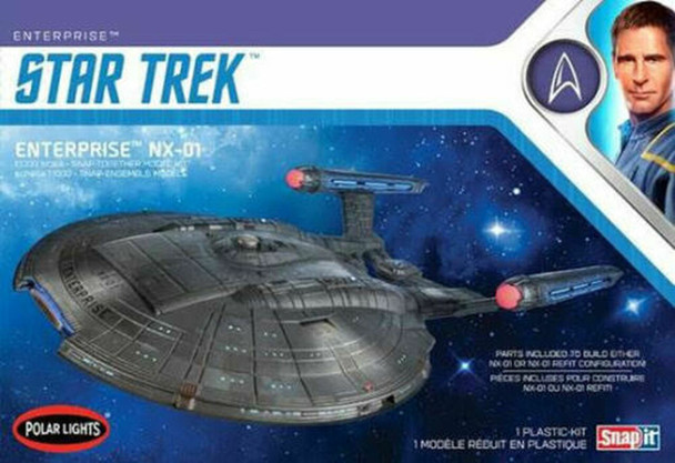 Polar Lights POL966 - 1/1000 Star Trek Enterprise NX-01 Model Kit