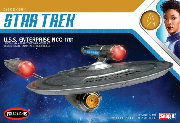 Polar Lights POL971 - 1/2500 USS Enterprise (from ST:Discovery) Model Kit