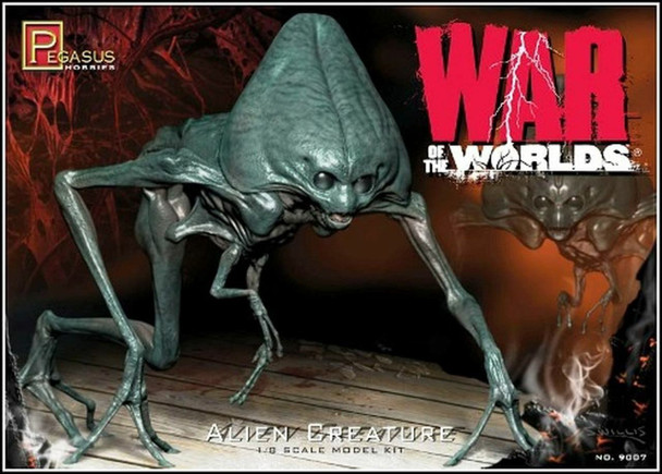 Pegasus Hobbies PEG9007 - 1/8 War of the Worlds (2005 Movie) Alien Creature Model Kit