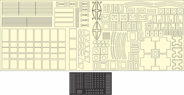 Aztek Dummy AD-44 - 1/48 22" Eagle 1 (Round 2) Paint Masks