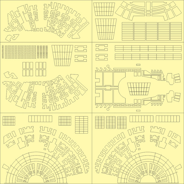 Aztek Dummy AD-01 - 1/350 NX-01 Painting Masks