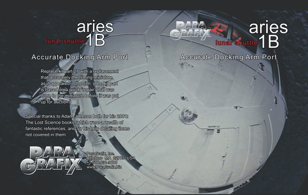 Paragrafix PGX242 - 1/48 Aries 1B Accurate Docking Arm Port
