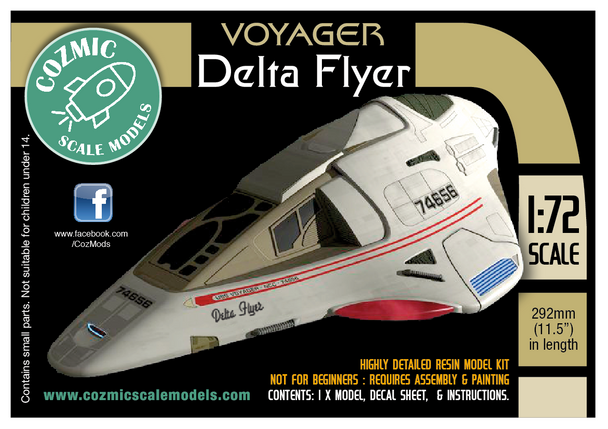 1:72nd scale Delta Flyer