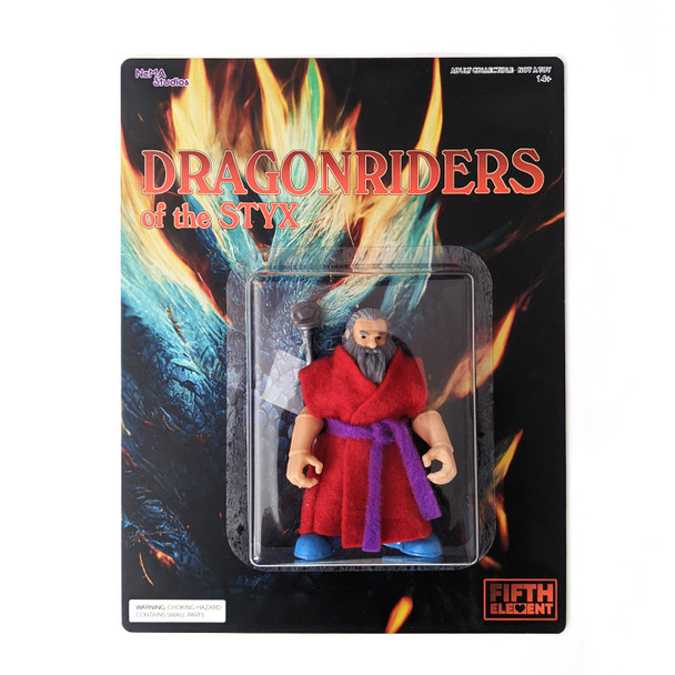 Fifth Element Figures - Dragonriders Of The Styx Red Mystic Action Figure