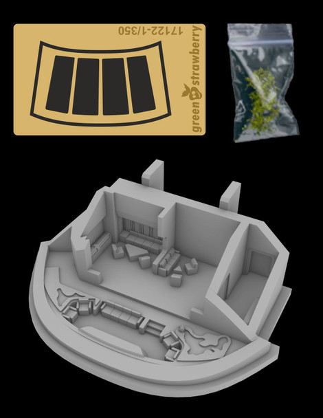 Green Strawberry 17122-1/350 U.S.S. Enterprise NCC-1701 Refit - Officer´s Lounge Resin & Photoetch Set