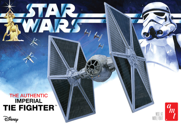 AMT 1299 - 1/48 STAR WARS: A NEW HOPE TIE FIGHTER MODEL KIT