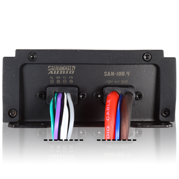 Sundown Audio - Power Sports SAM-100.4 400w 4 Channel Micro Amplifier Sundown Audio - Power Sports SAM-100.4 400w 4 Channel Micro Amplifier