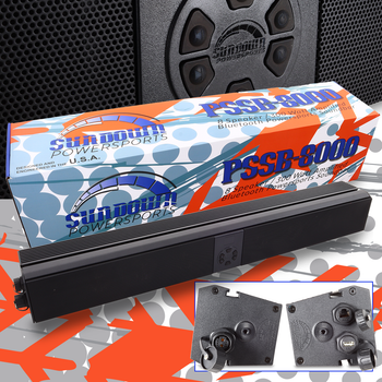Sundown Audio - Power Sports PSSB-8000 8-Speaker 300w Amplified Bluetooth Power Sport Sound Bar Sundown Audio - Power Sports PSSB-8000 8-Speaker 300w Amplified Bluetooth Power Sport Sound Bar