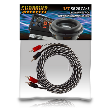 Sundown Audio SB 2CH RCA 3ft Sundown Audio SB 2CH RCA 3ft