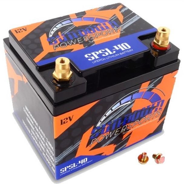 Sundown Audio - Power Sports SPSL-40 40aH LifePo4 Lithium Battery