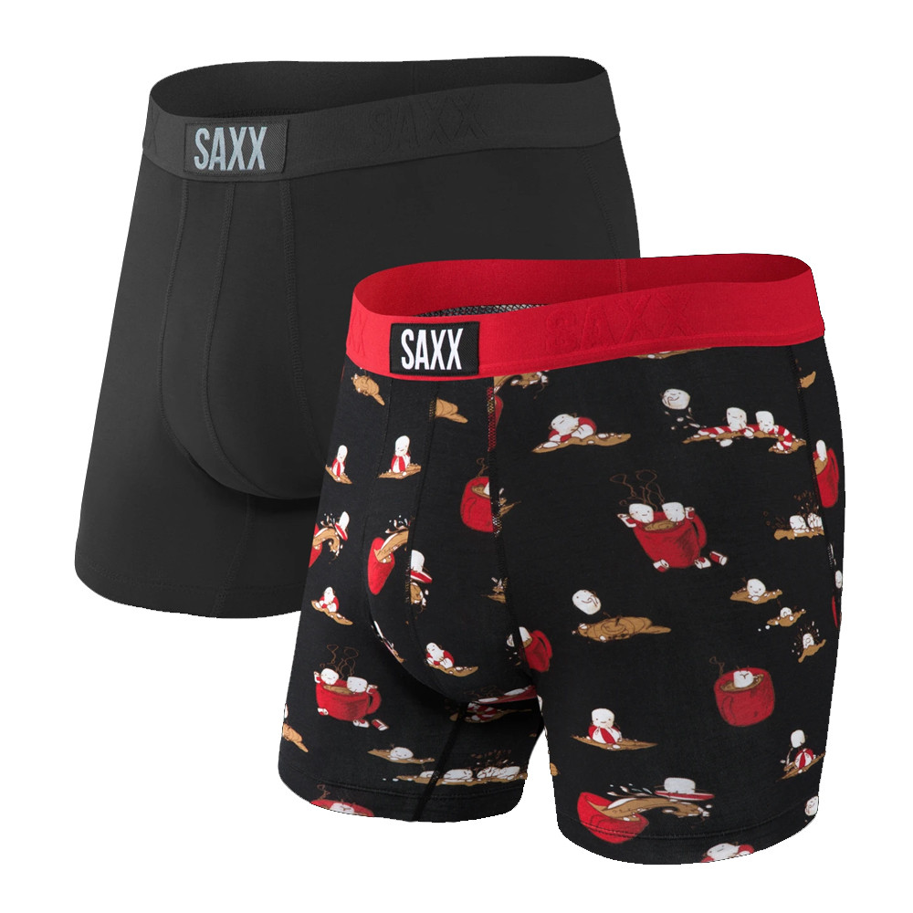 Saxx Men's Vibe 2 Pack Boxer Brief Saxx Men's Vibe 2 Pack Boxer Brief