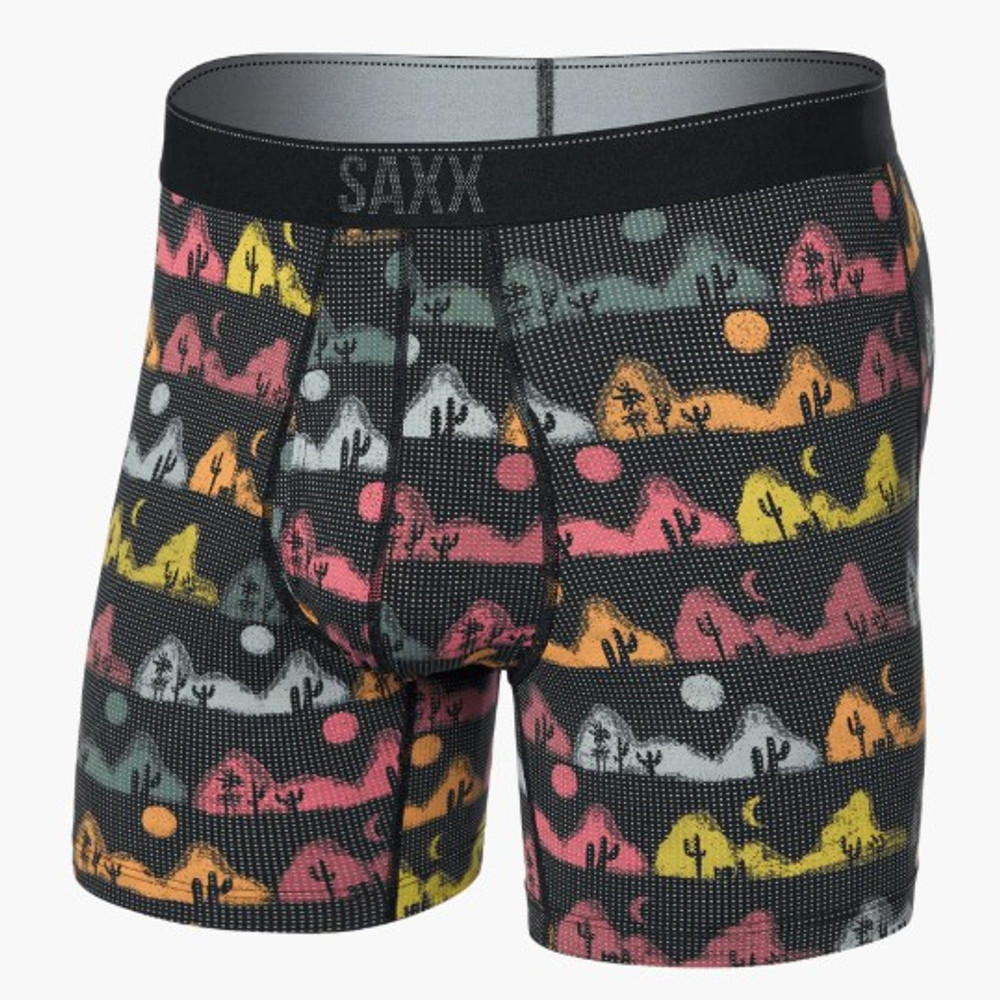 Saxx Men's Quest Boxer Briefs: MNF Mesa Nite Saxx Men's Quest Boxer Briefs: MNF Mesa Nite