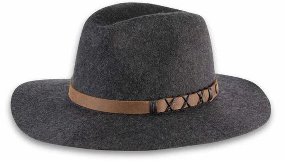 Pistil Soho Felted Wool Hat: Charcoal