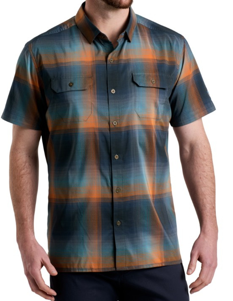 Kuhl Men's Response Short Sleeve Shirt: Reflecting Lake Kuhl Men's Response Short Sleeve Shirt: Reflecting Lake