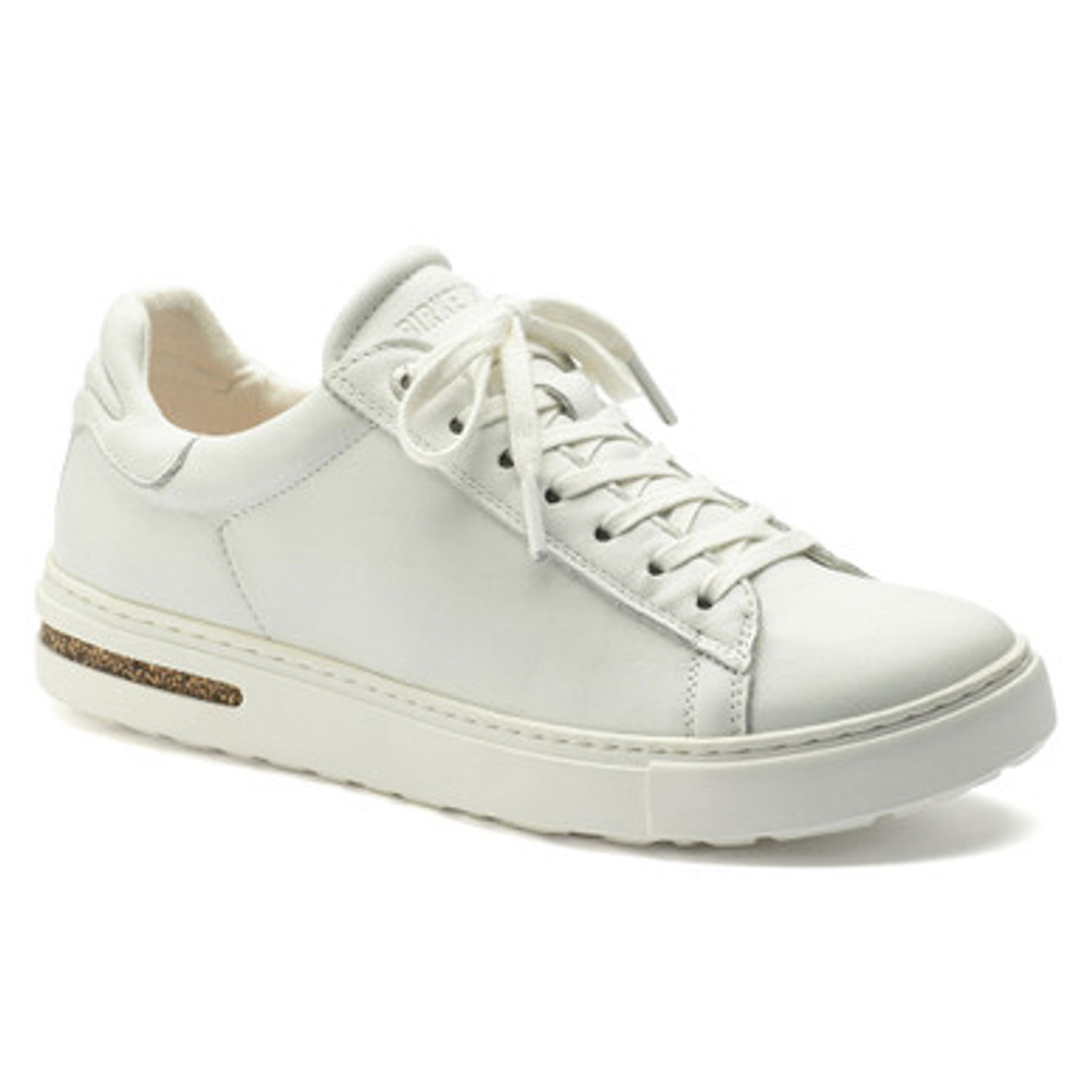 Birkenstock Women's Bend Leather Sneaker: White Birkenstock Women's Bend Leather Sneaker: White