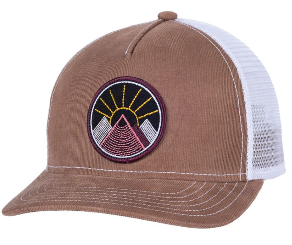 Pistil Women's Viva Trucker Hat: Tan