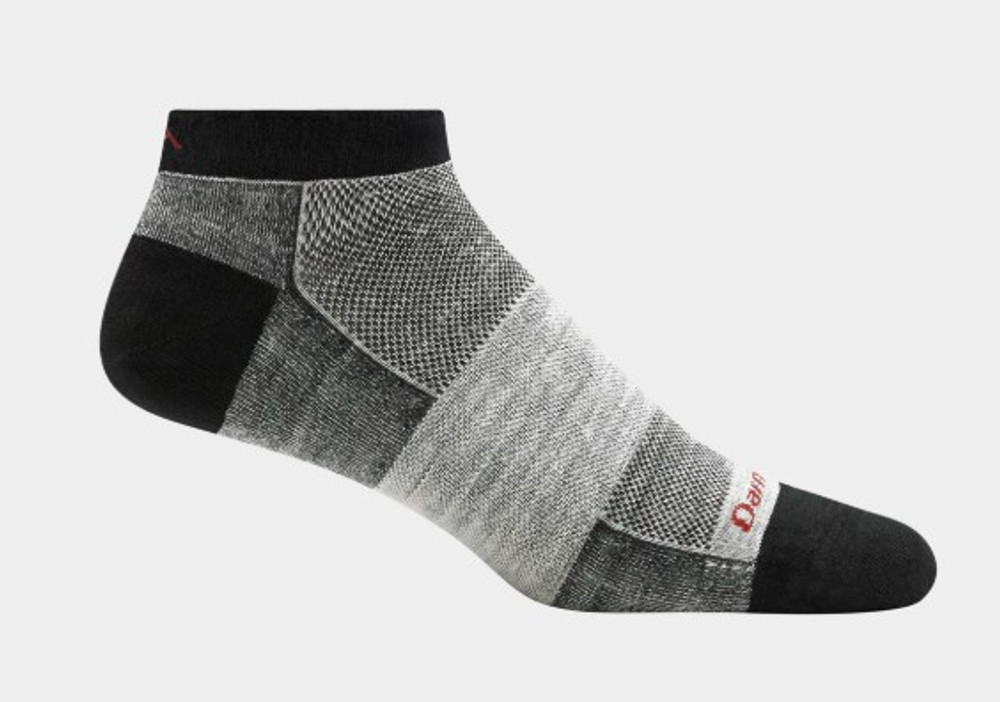 Darn Tough Men's 1437 No Show: Charcoal Darn Tough Men's 1437 No Show: Charcoal