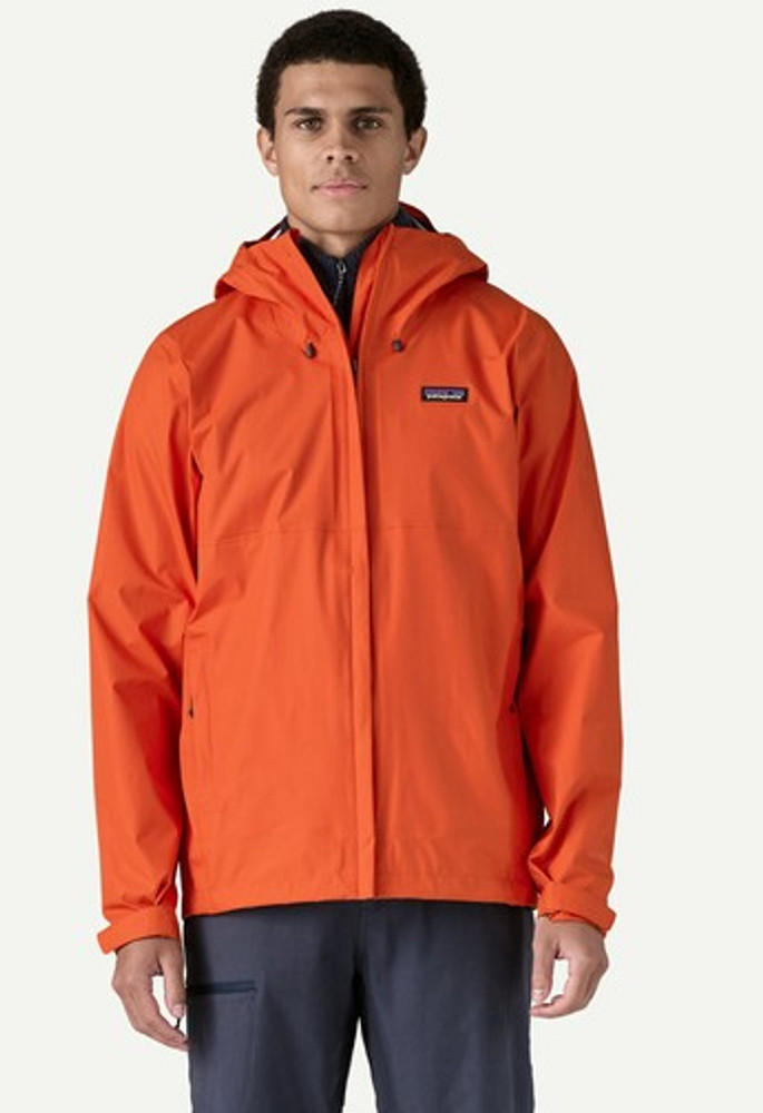 Patagonia Men's 3L Torrentshell Jacket: PLNO Orange Patagonia Men's 3L Torrentshell Jacket: PLNO Orange