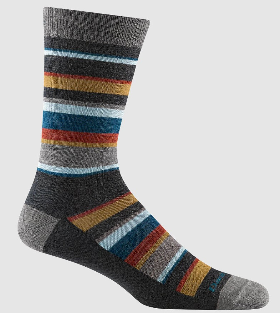 Darn Tough Men's 6090 Druid Crew Sock: Charcoal Darn Tough Men's 6090 Druid Crew Sock: Charcoal