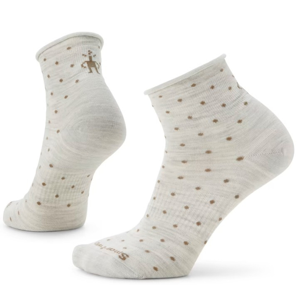 Smartwool Women's Dot Ankle Boot Sock: Ash Smartwool Women's Dot Ankle Boot Sock: Ash