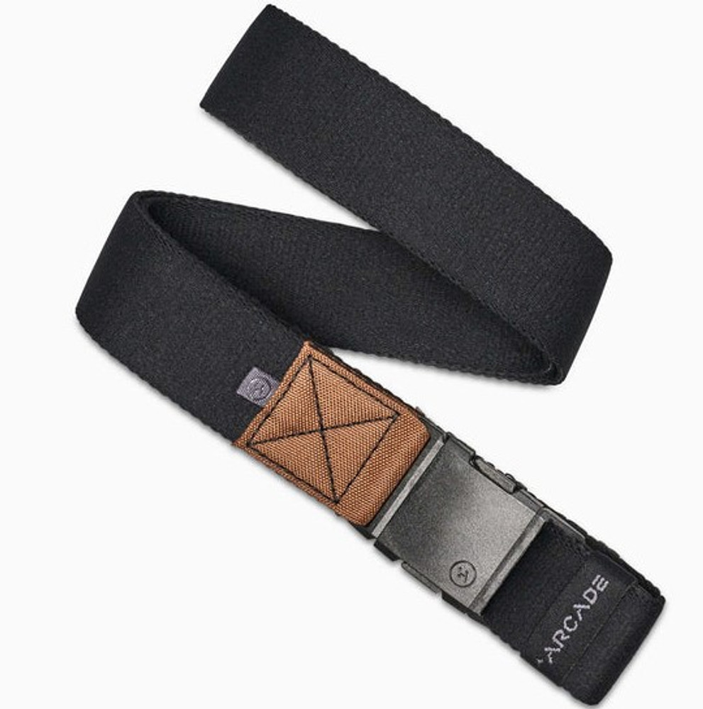 ARCADE RIDGE BELT: Black Charcoal ARCADE RIDGE BELT: Black Charcoal