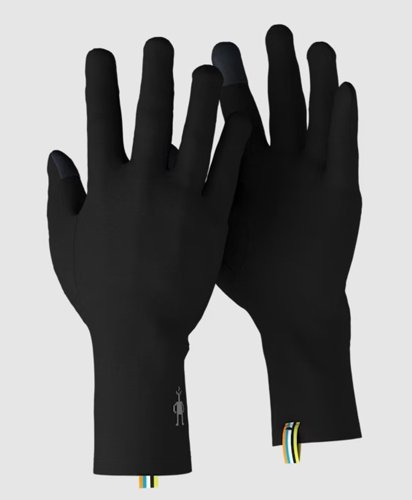 Smartwool Thermal Merino Glove: Black Smartwool Thermal Merino Glove: Black