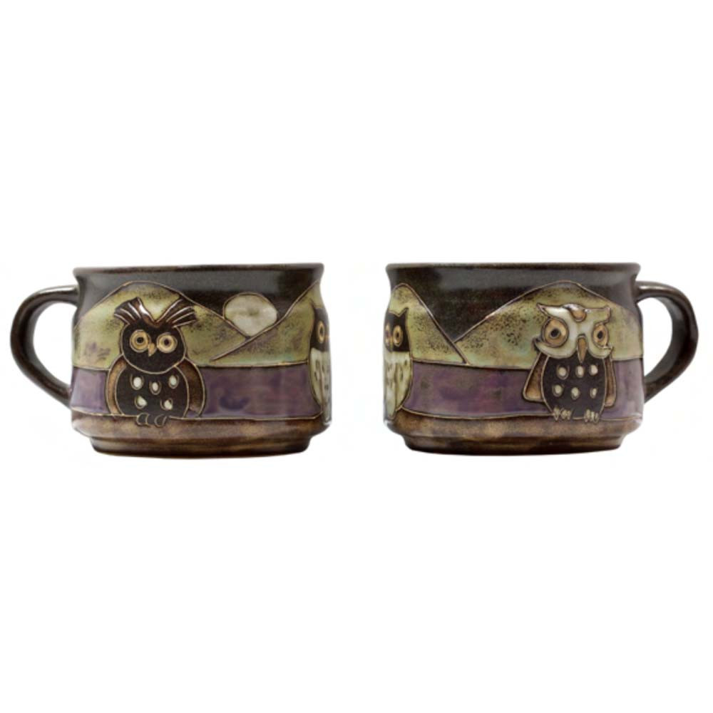 Mara Stoneware Stackable Mugs