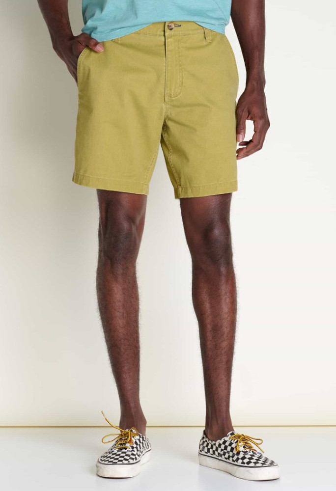 Toad & Co Men's Mission Ridge 8" Short: Green Moss