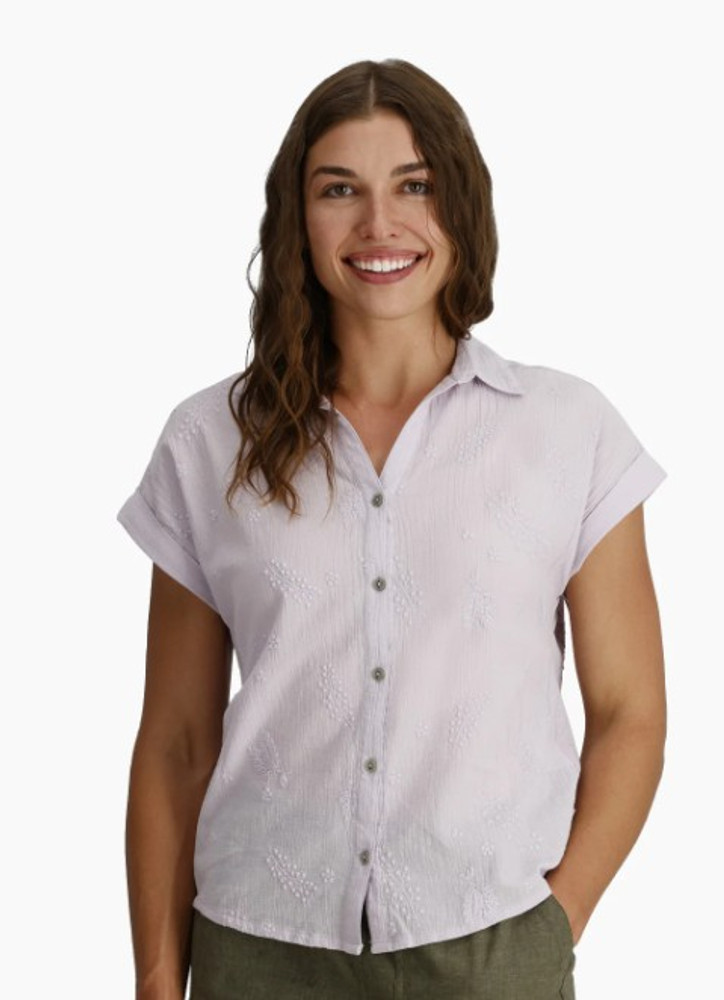 Royal Robbins Women's Oasis SS Top: Thistle Royal Robbins Women's Oasis SS Top: Thistle