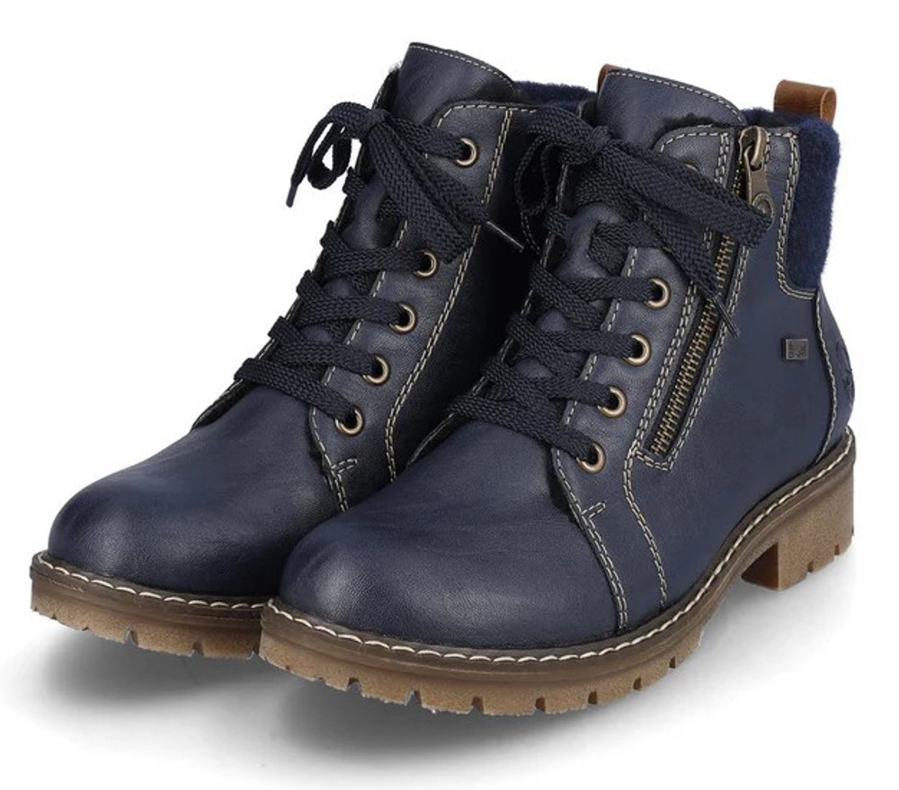 Rieker Women's Y9105 Waterproof Hiker Boot: Navy Rieker Women's Y9105 Waterproof Hiker Boot: Navy