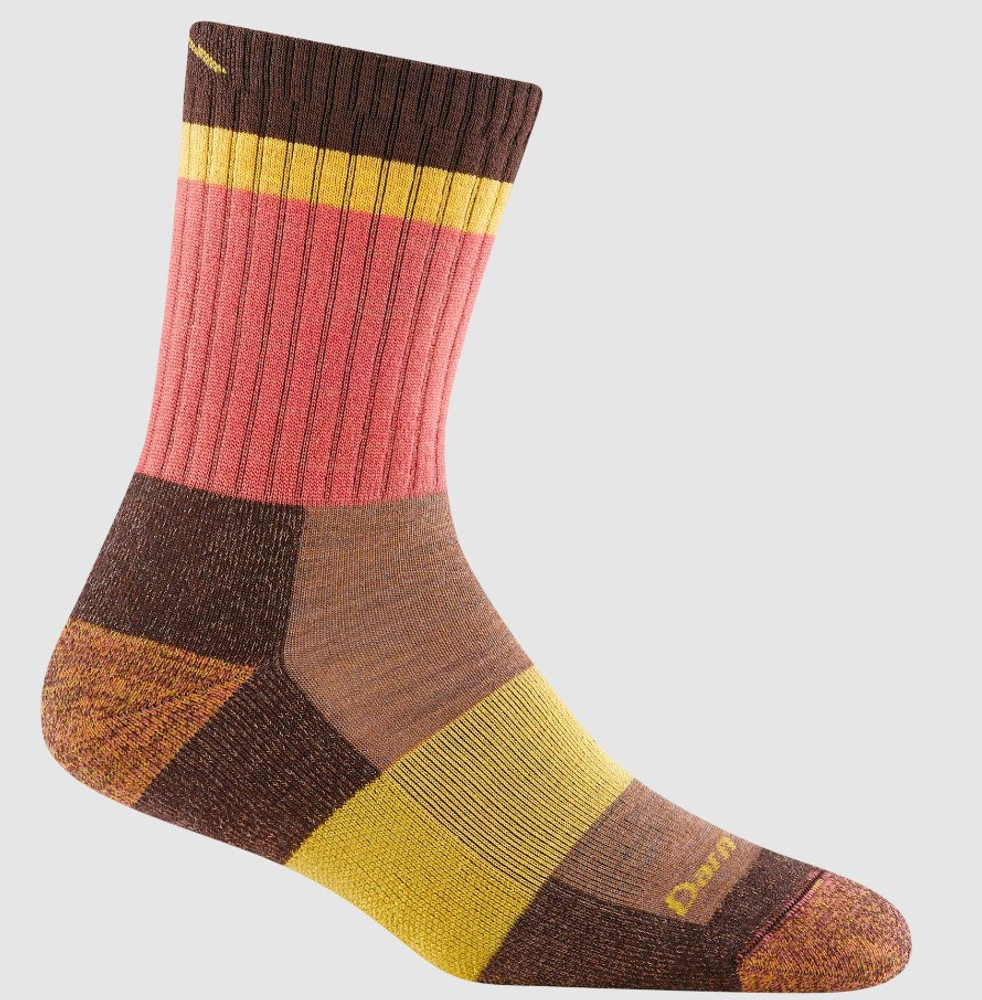 Darn Tough Women's 5018 Heady Betty Micro Crew Sock: Earth