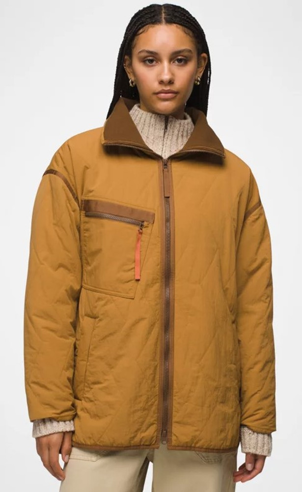 PRANA WOMENS ENCINITAS FIELD COAT: Earthbound PRANA WOMENS ENCINITAS FIELD COAT: Earthbound