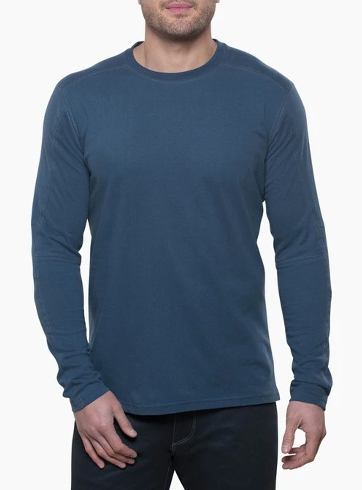 Kuhl Men's Long Sleeve Bravado Shirt: Pirate Blue Kuhl Men's Long Sleeve Bravado Shirt: Pirate Blue