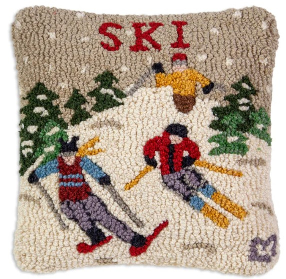 CHANDLER SKI 14"X14 PILLOW
