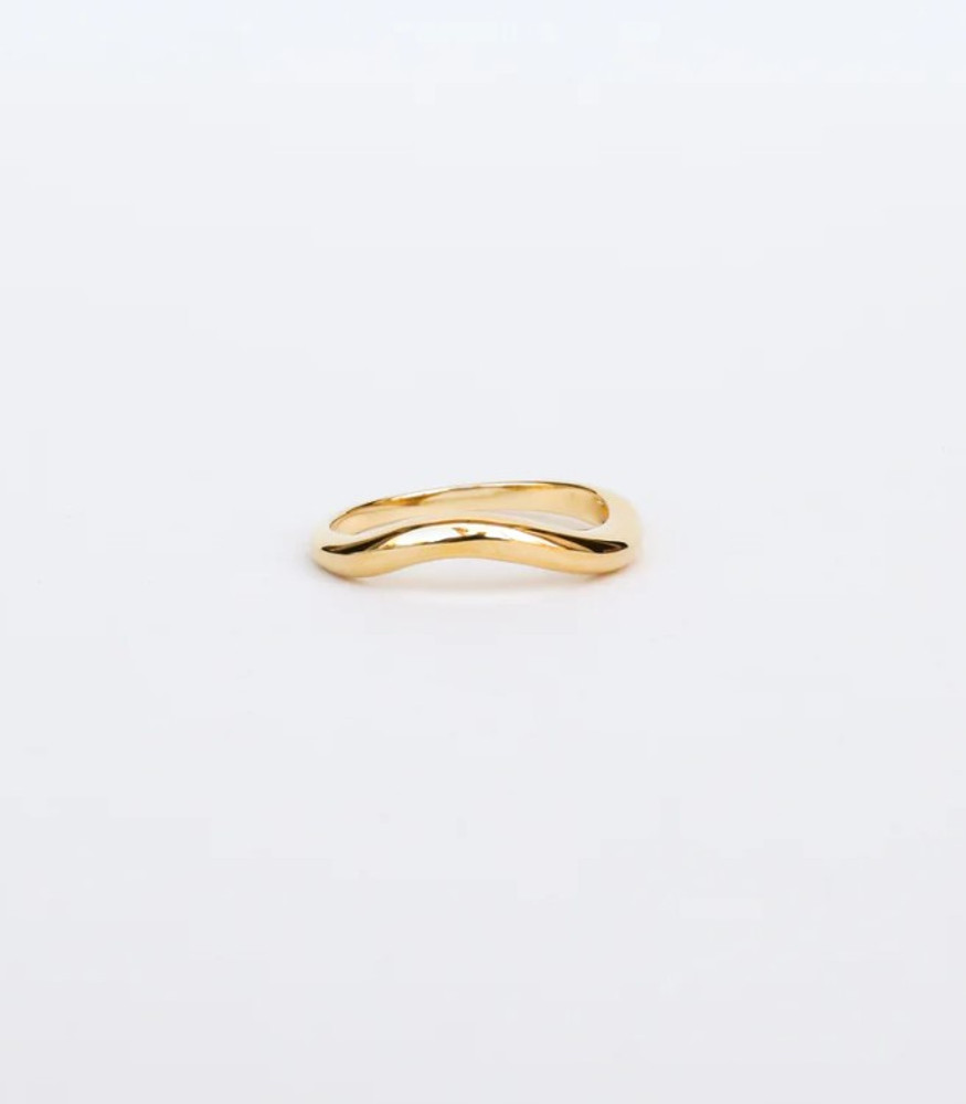 Jax Kelly Gold Wave Ring Jax Kelly Gold Wave Ring