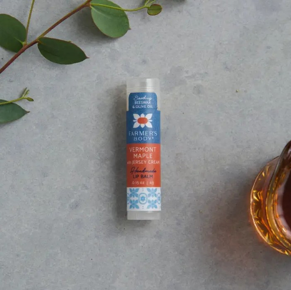Farmer's Body Lip Balm: VT Maple Farmer's Body Lip Balm: VT Maple