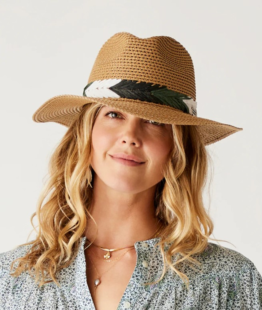 Carve Designs Farrah Packable Hat: Dark Honey Carve Designs Farrah Packable Hat: Dark Honey