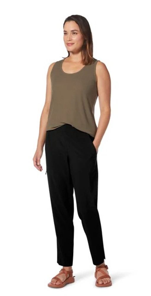 Royal Robbins Women's Spotless Evolution Pant: Jet Black Royal Robbins Women's Spotless Evolution Pant: Jet Black