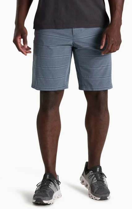 Charcoal Blue Stripe