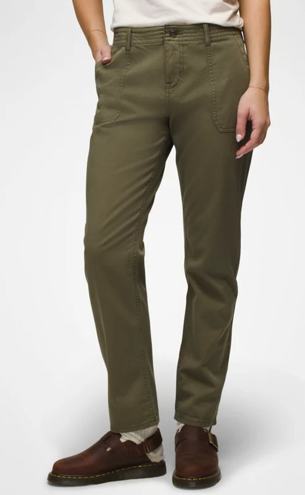 Prana Women's Sancho Boyfriend Pant: Rye Green Prana Women's Sancho Boyfriend Pant: Rye Green