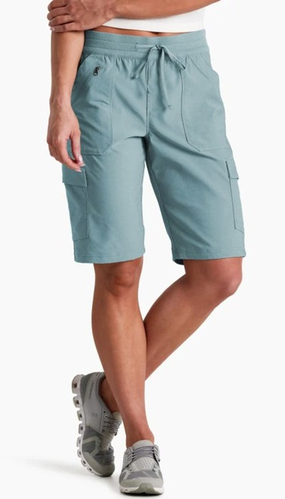 Kuhl Women's Trekr Pull-On Cargo Short 11": Dew Kuhl Women's Trekr Pull-On Cargo Short 11": Dew
