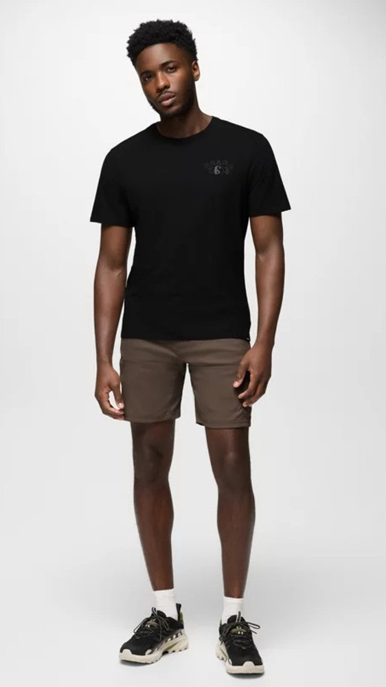Prana Men's Stretch Zion 8" Short: Mud Prana Men's Stretch Zion 8" Short: Mud