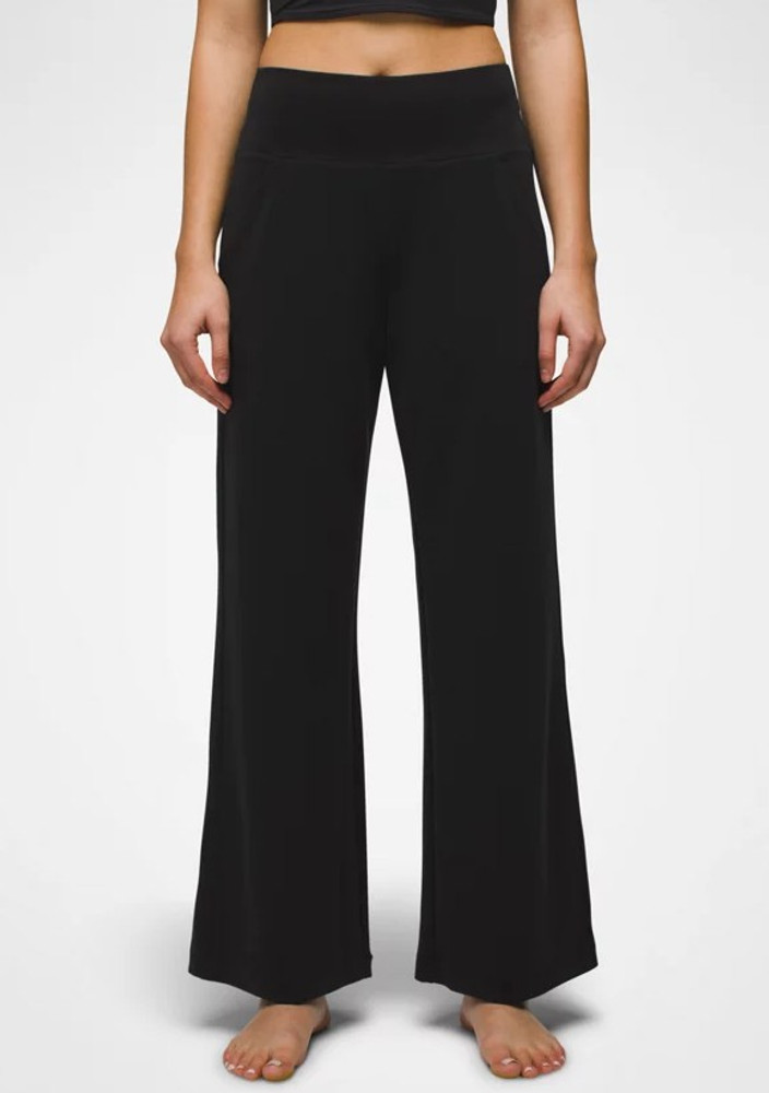 Prana Women's Shea Hot Spell Wide Leg Pant: Black Prana Women's Shea Hot Spell Wide Leg Pant: Black