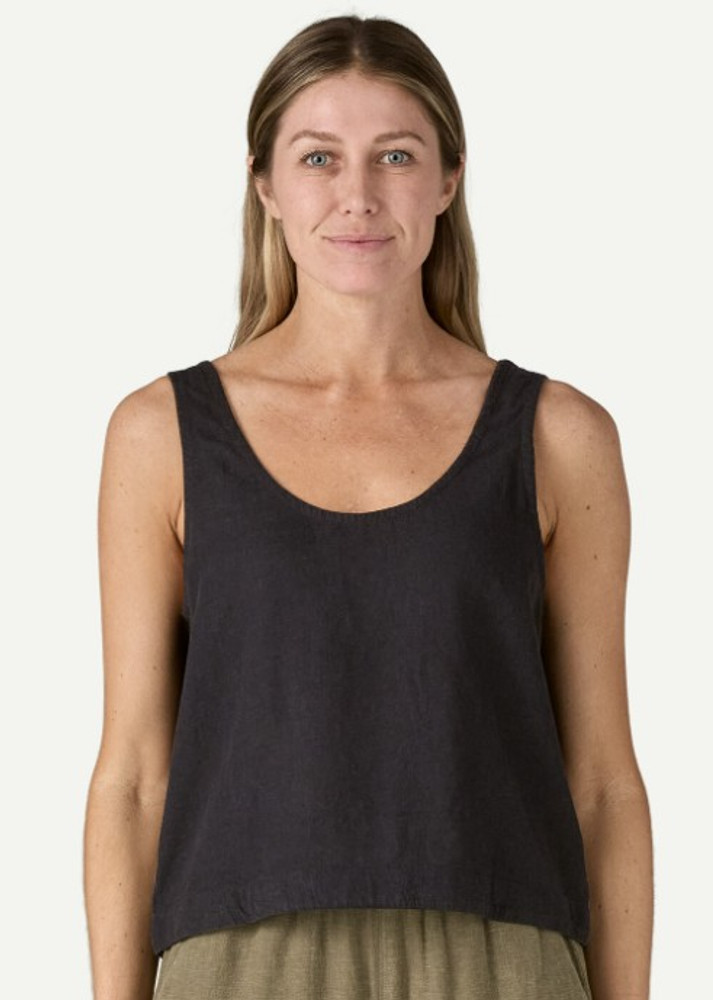 Patagonia Women's Garden Island Top: Black Patagonia Women's Garden Island Top: Black