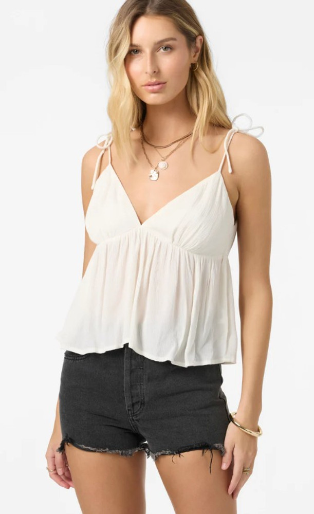 O'Neill Women's Blanche Top: Winter White O'Neill Women's Blanche Top: Winter White