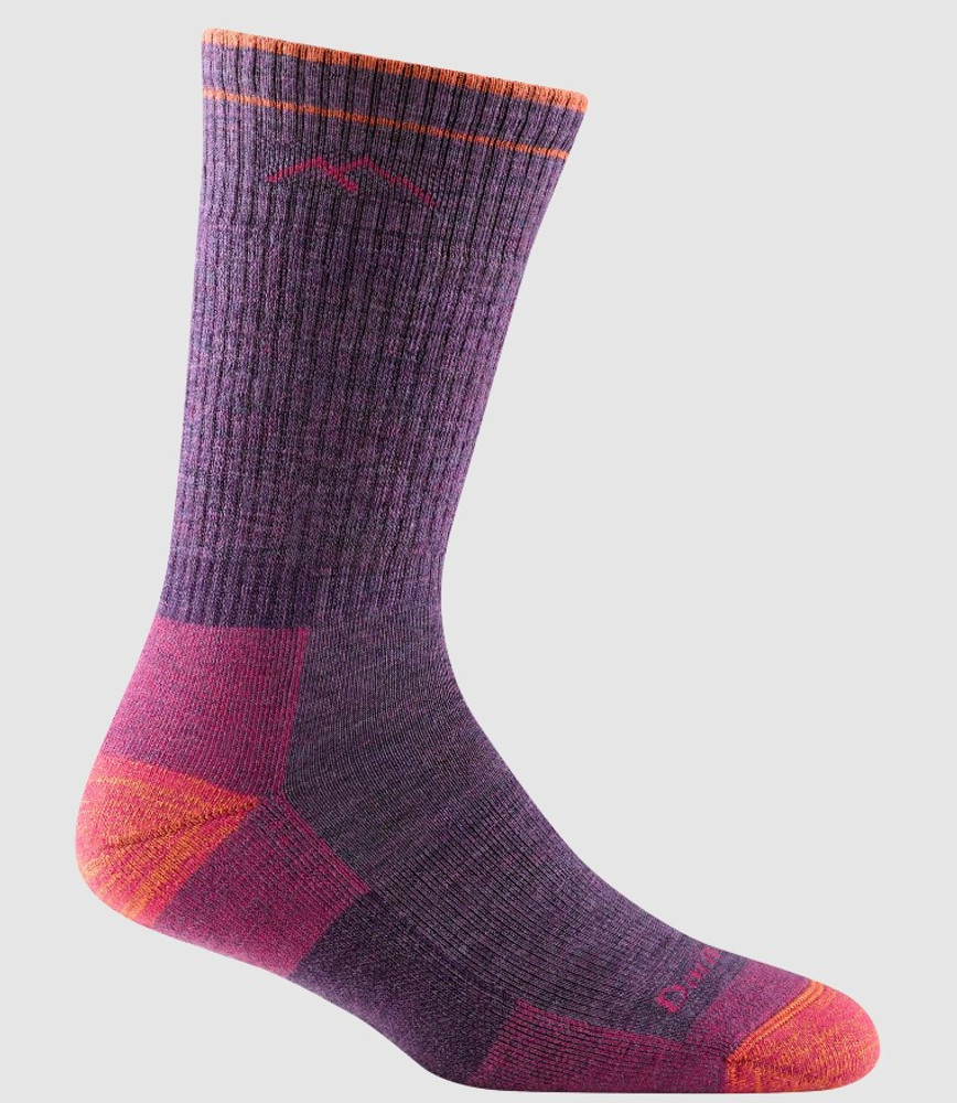 Darn Tough Women's 1907 Hiker Boot Cushion: Plum Heather
